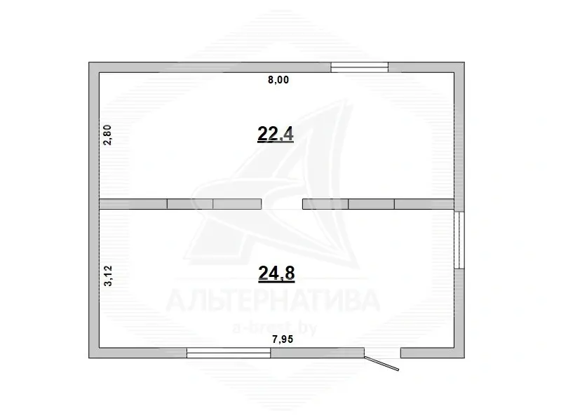 Купить 1-этажную дачу в Приозерное Брестская область, 25900USD, код 184174 - фото 21