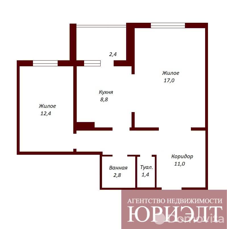 Стоимость продажи квартиры, Брест, ул. Московская, д. 253