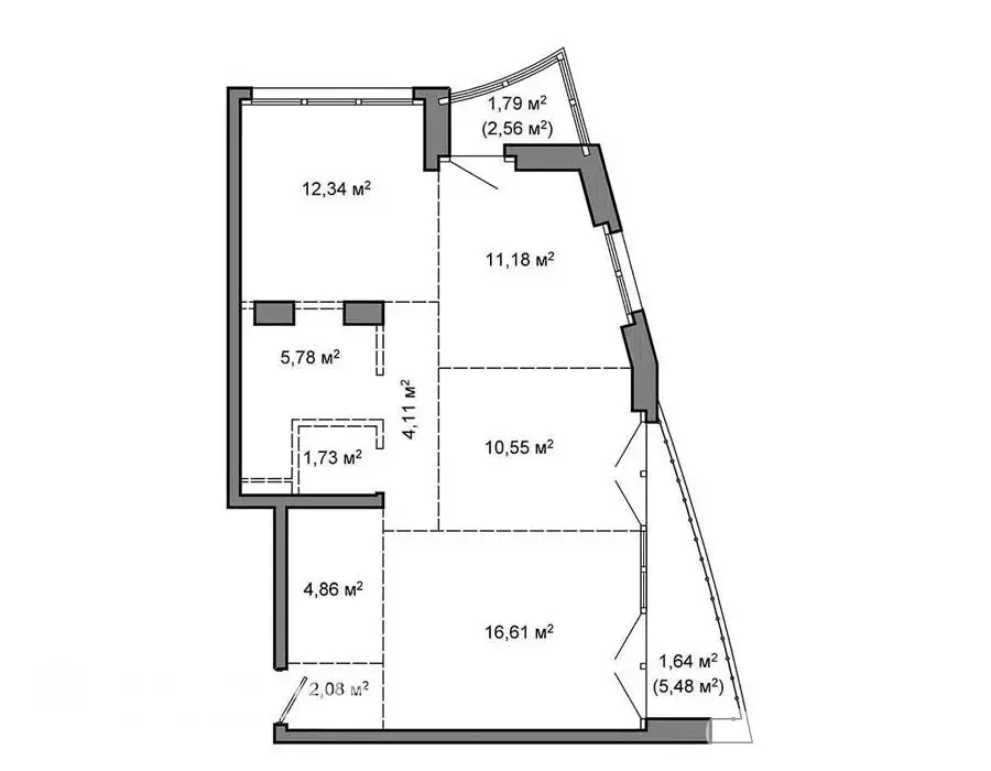 Купить 4-комнатную квартиру в Минске, ул. Белградская, д. 16, 102096 EUR, код: 722085 - фото 5