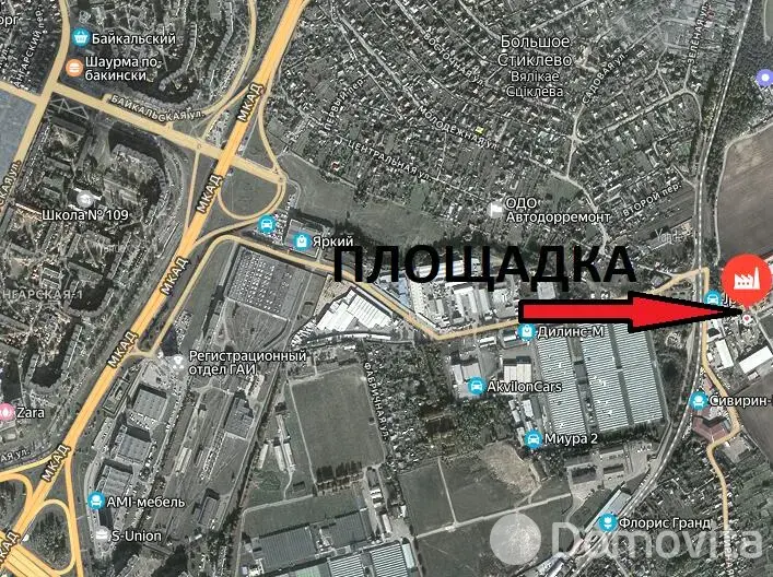 склад, Большой Тростенец, д. 119 