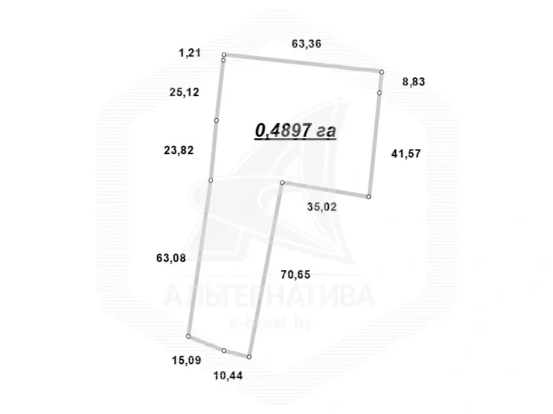 Купить земельный участок, 48.97 соток, Зеленец, Брестская область, 10500USD, код 569845 - фото 11