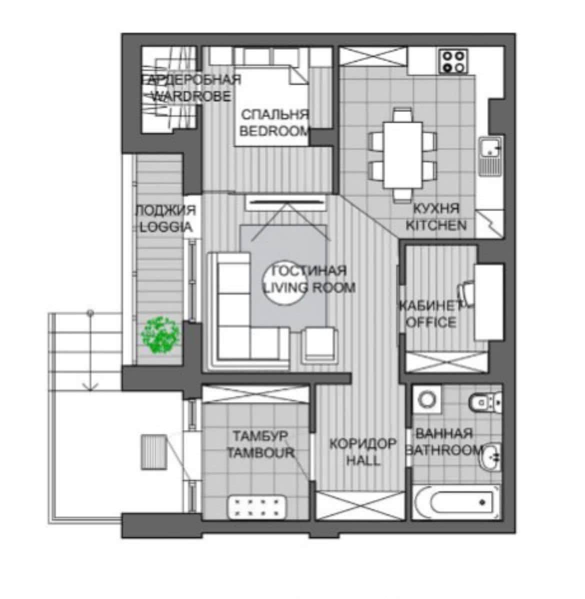 Купить 3-комнатную квартиру в Минске, ул. Белградская, д. 5, 89900 USD, код: 1022661 - фото 4