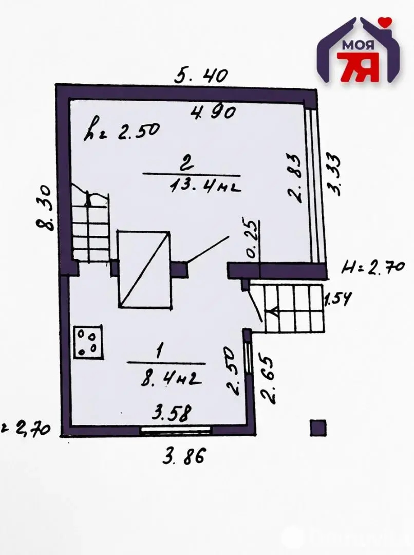Цена продажи дачи, Горняк-3, 