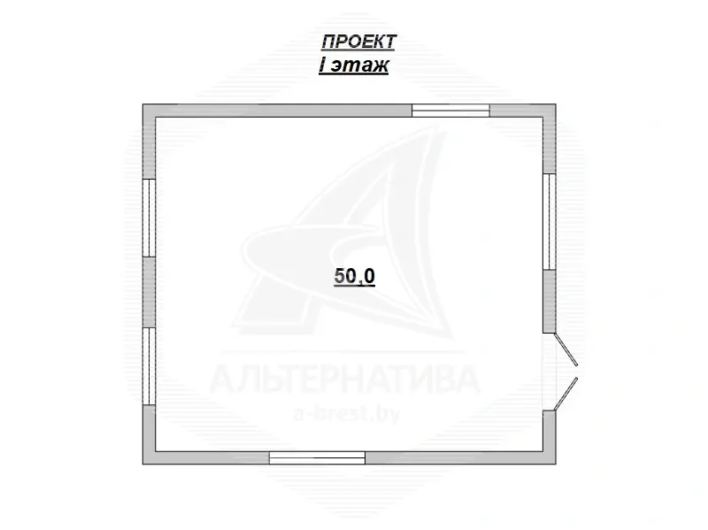 Купить 2-этажную дачу в Южное Брестская область, 21000USD, код 183227 - фото 15
