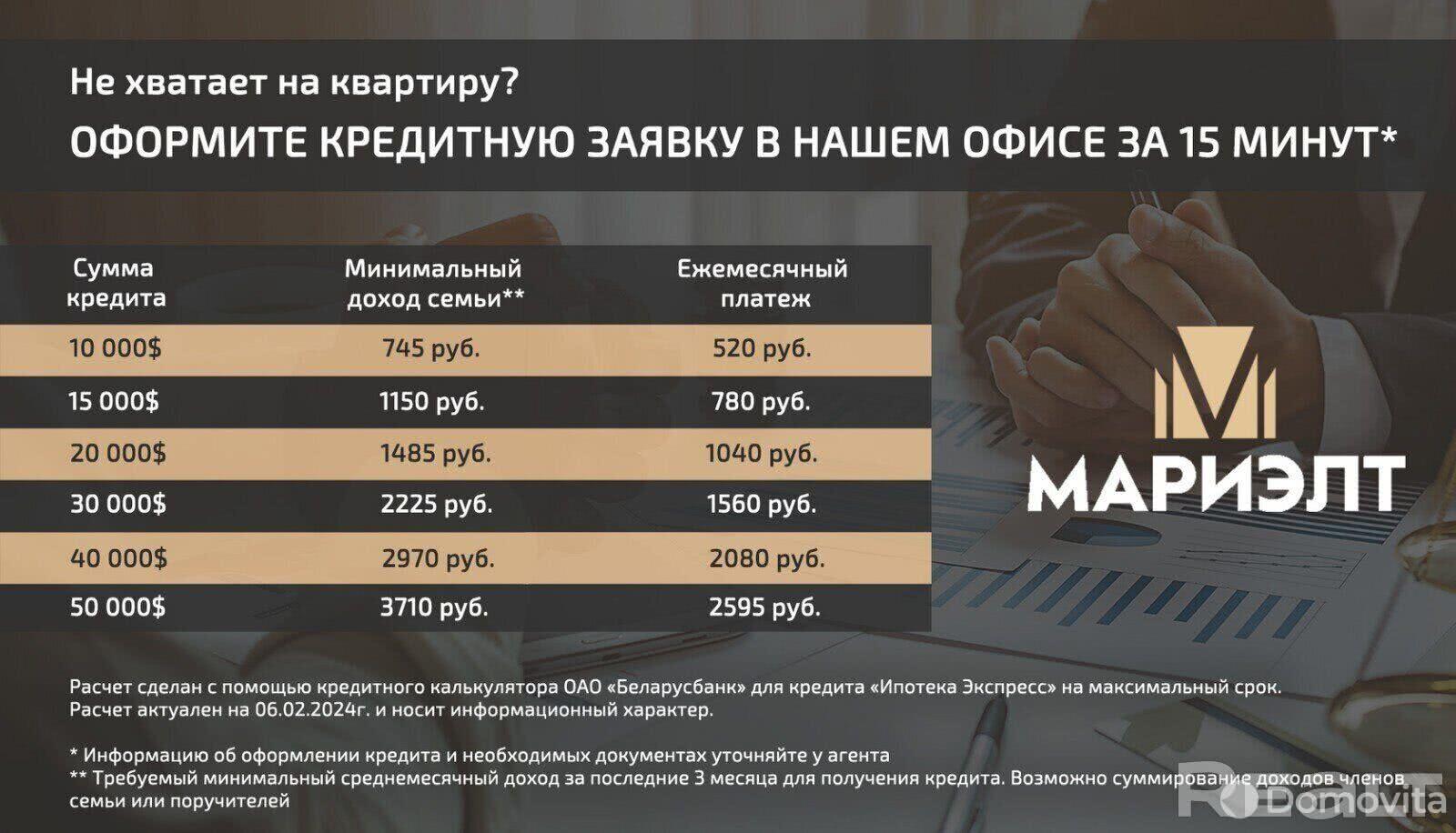 Продажа 1-комнатной квартиры в Минске, ул. Налибокская, д. 34, 70000 USD, код: 1008946 - фото 4