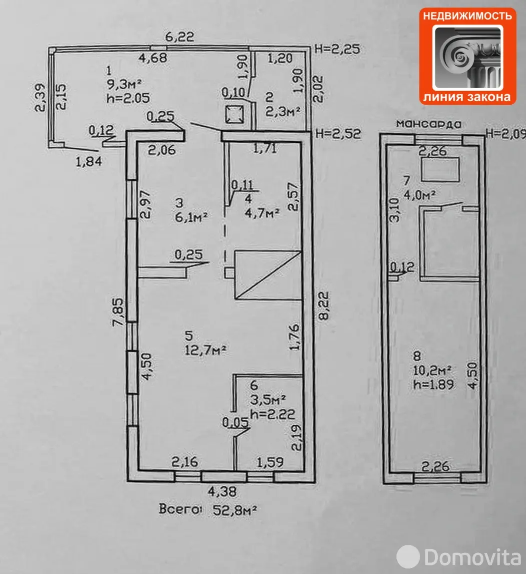 коттедж, Грабовка, 