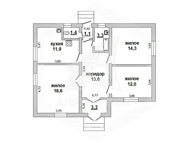 коттедж, Озяты, - лучшее предложение