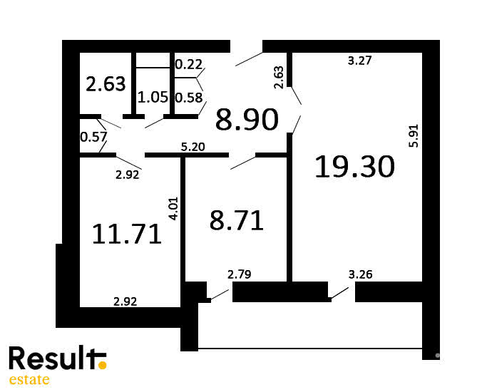 Продажа 2-комнатной квартиры в Минске, пр-т Победителей, д. 53/1, 89900 USD, код: 992394 - фото 3
