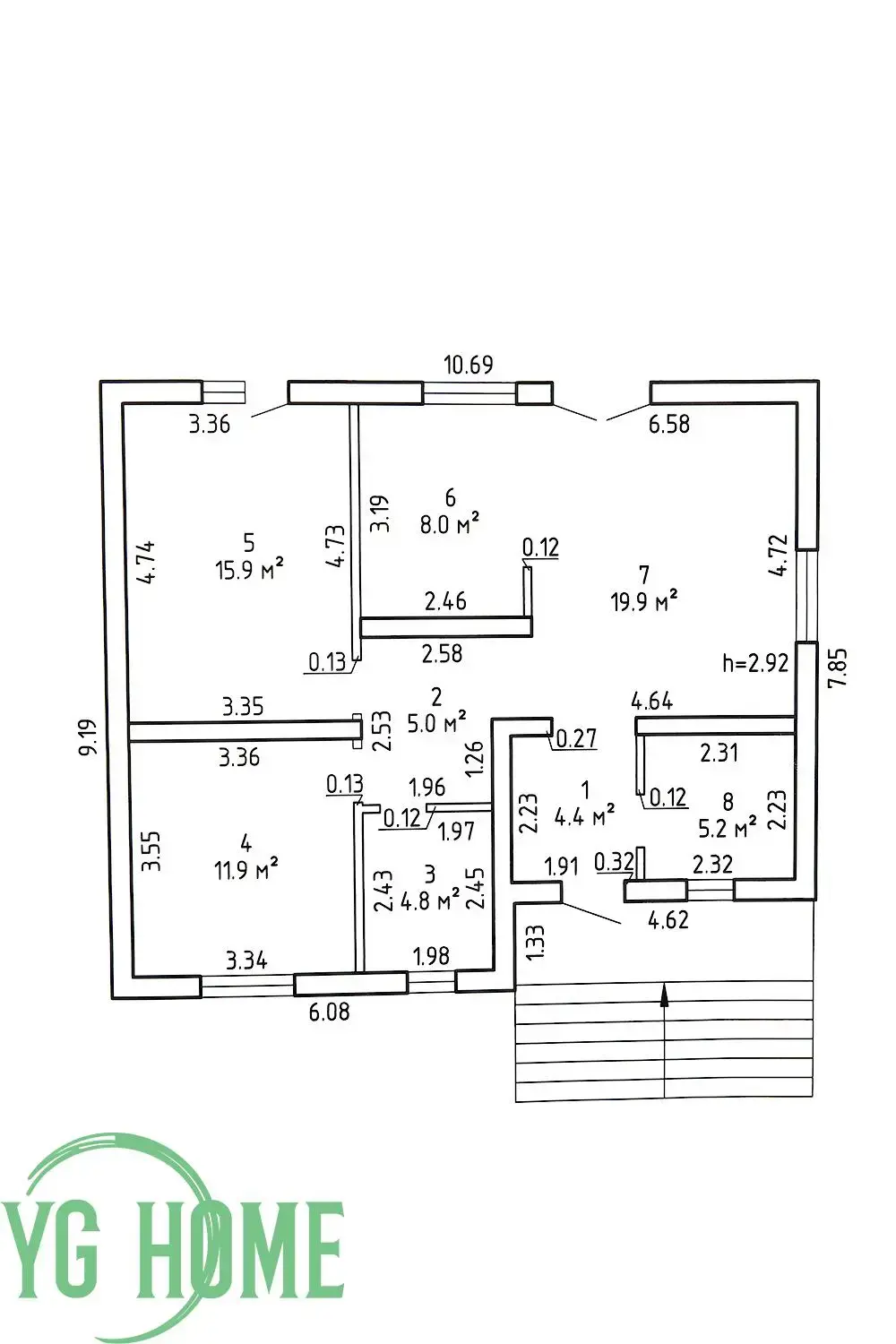 Продажа 1-этажной дачи в Силичах Минская область, 159000USD, код 184743 - фото 49