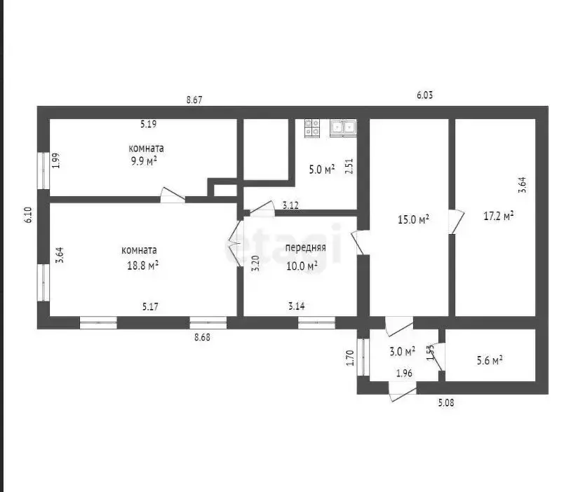 дом, Сковородки, , стоимость продажи 43 631 р.