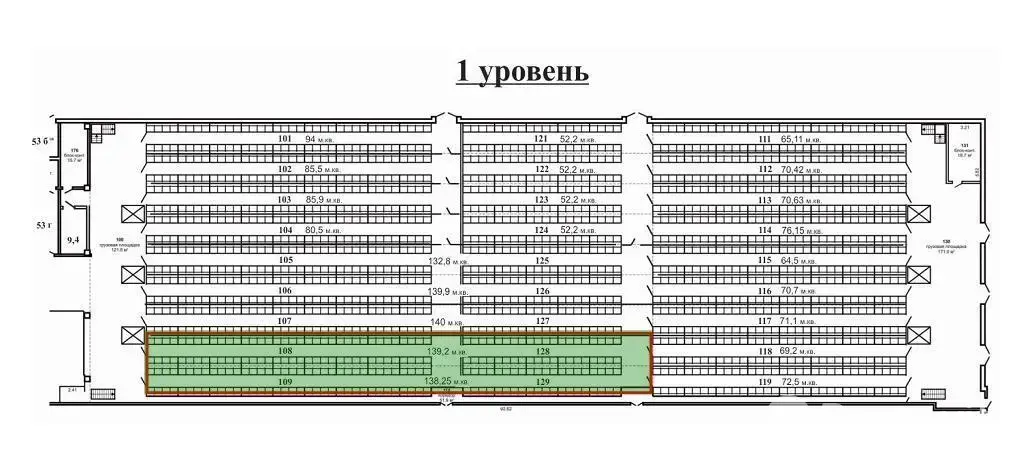 склад, Минск, ул. Домбровская, д. 15, стоимость аренды 1 701 р./мес.