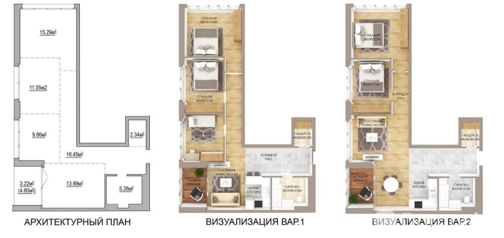 квартира, Минск, ул. Макаенка, д. 12/ж, стоимость продажи 380 925 р.