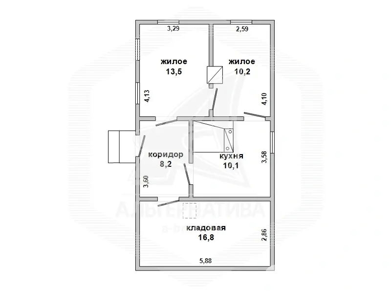 дом, Пелище, 