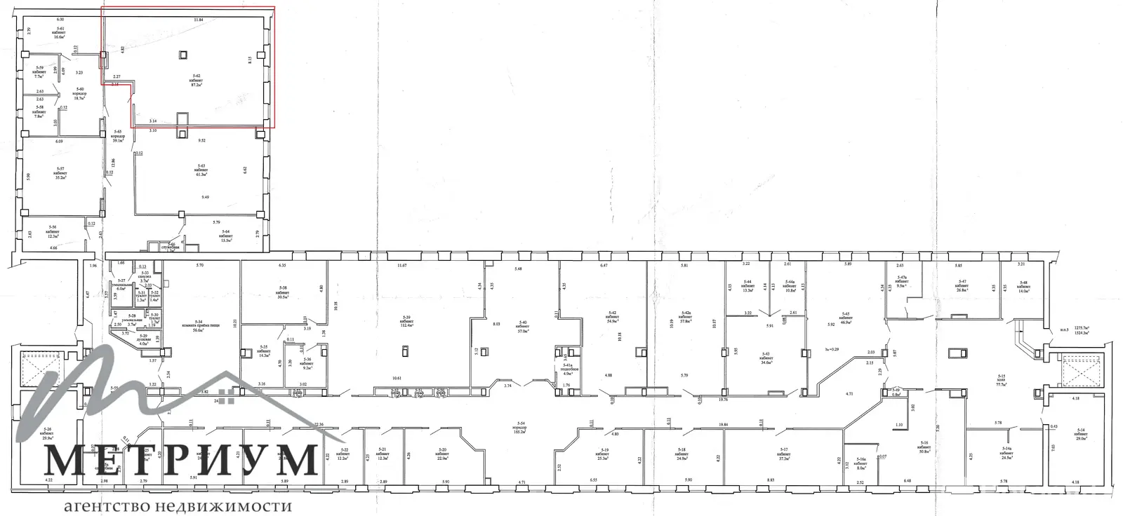 Аренда офиса на ул. Фабрициуса, д. 8/Б/1 в Минске, 3226BYN, код 16069 - фото 6