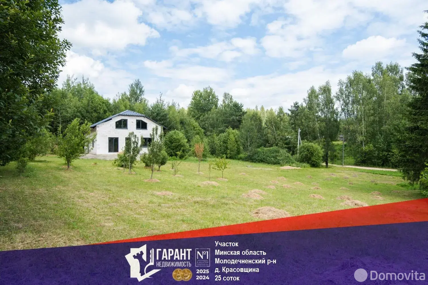 Стоимость продажи участка, Красовщина, 
