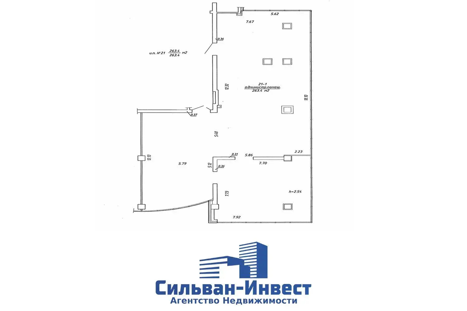 Снять офис на пр-т Победителей, д. 7/А в Минске, 4477EUR, код 16775 - фото 19