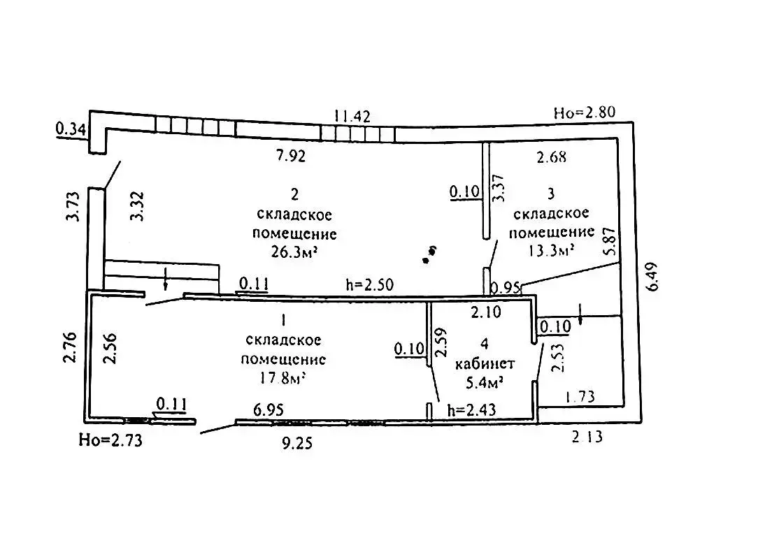аренда склада, Фаниполь, ул. Заводская, д. 1/б