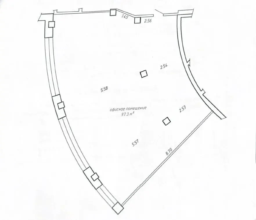 Аренда офиса на ул. Карла Либкнехта, д. 66 в Минске, 2335BYN, код 15396 - фото 2