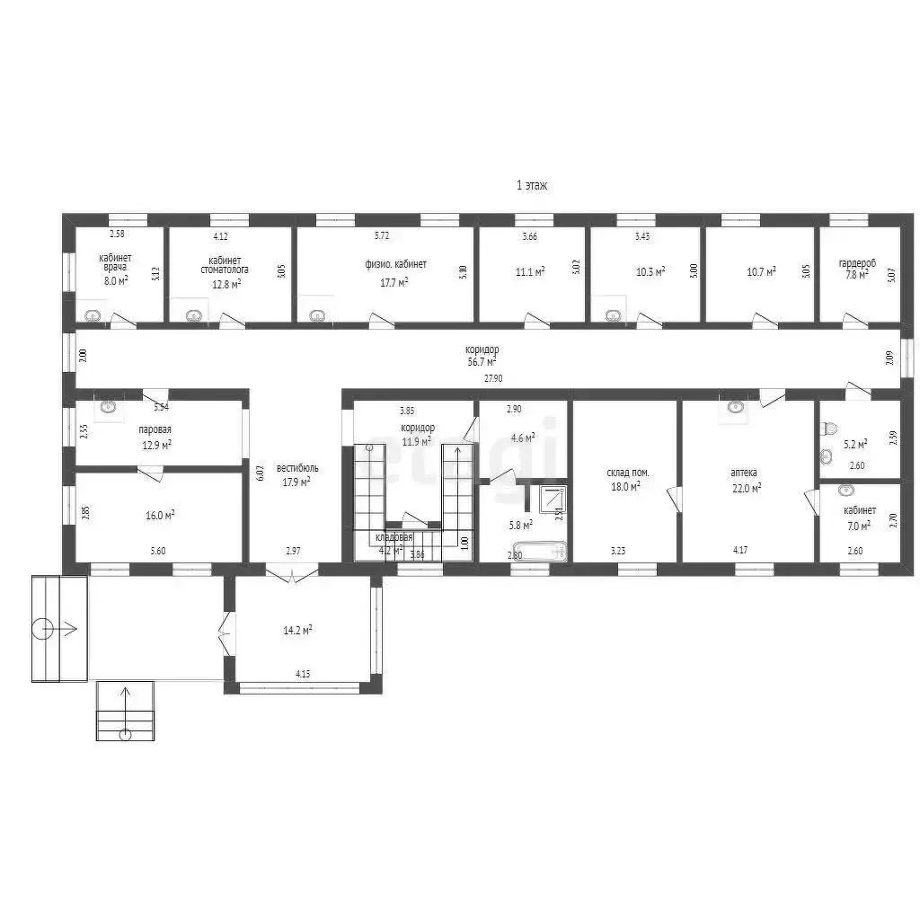 продажа офиса, Плещеницы, м-н Военный городок, д. 4