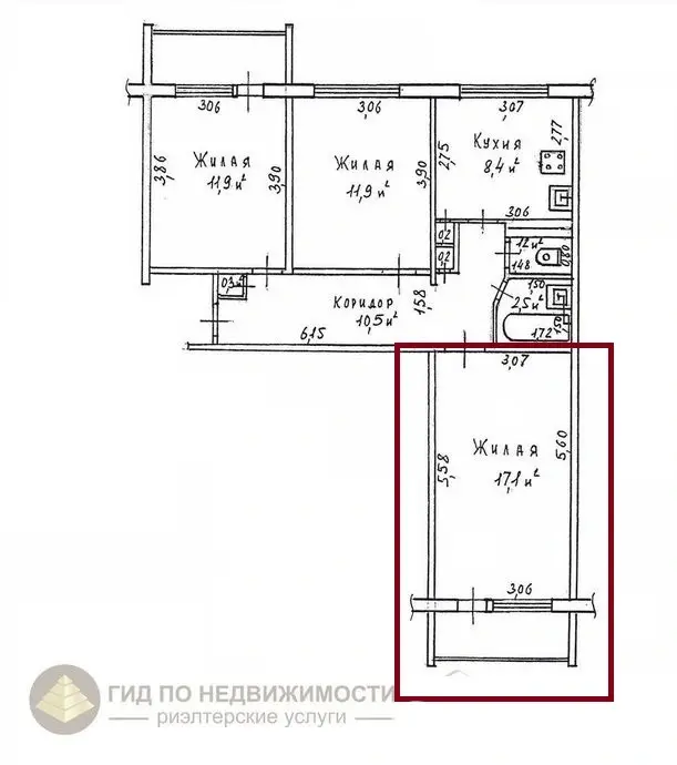 продажа комнаты, Гомель, ул. Кирова, д. 133