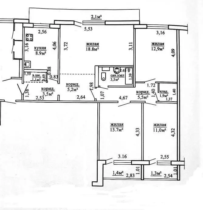аренда квартиры, Гродно, пер. Поповича, д. 9