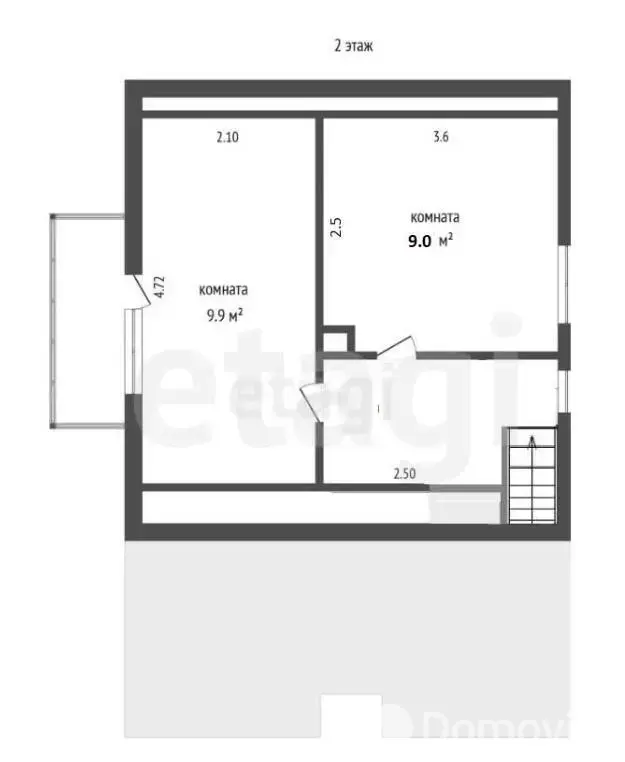 Купить 2-этажную дачу в Узборье Минская область, 105000USD, код 185682 - фото 12