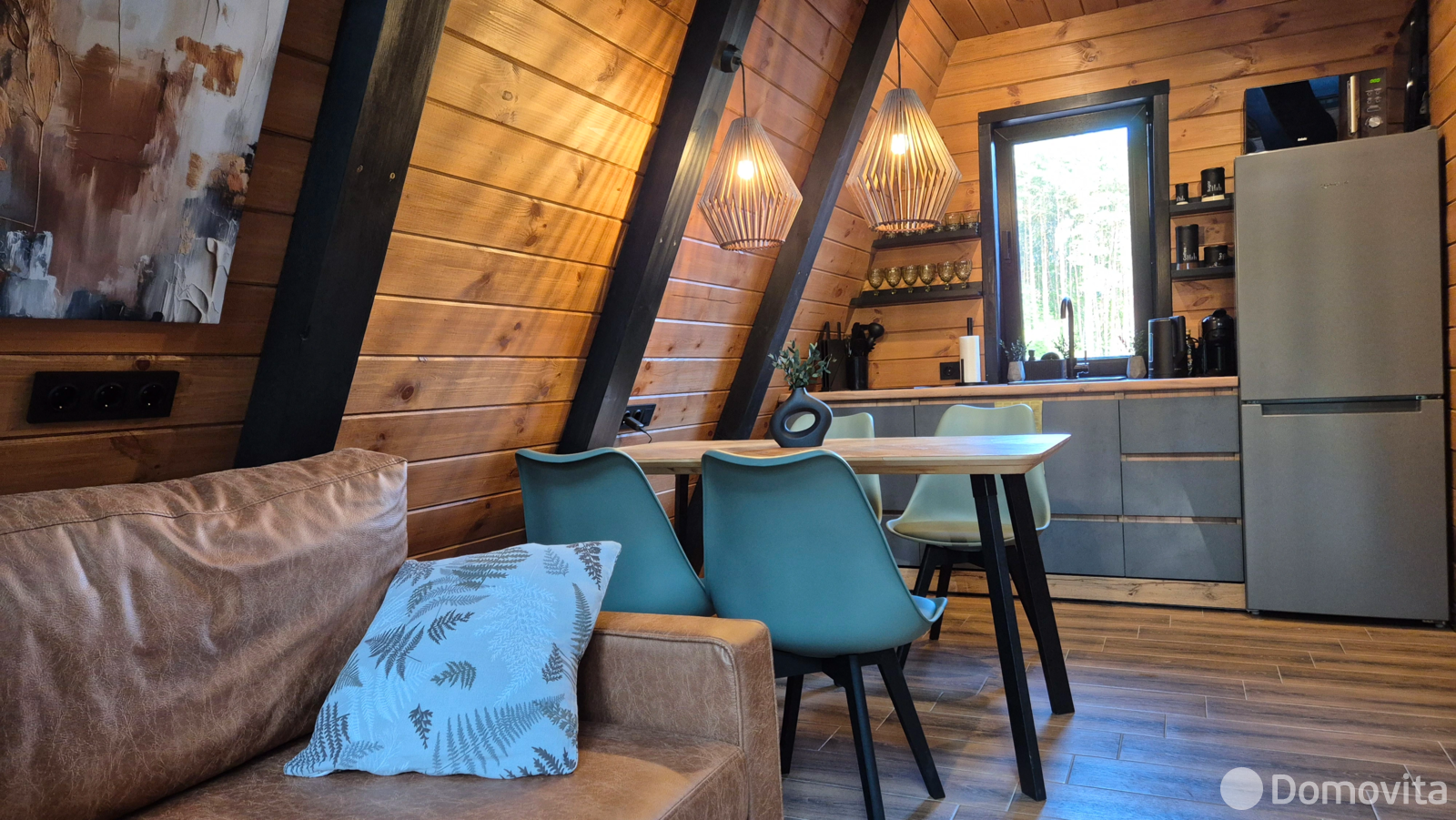 Аренда коттеджа А-frame на сутки в Нарочи , 350BYN, код 1302 - фото 4