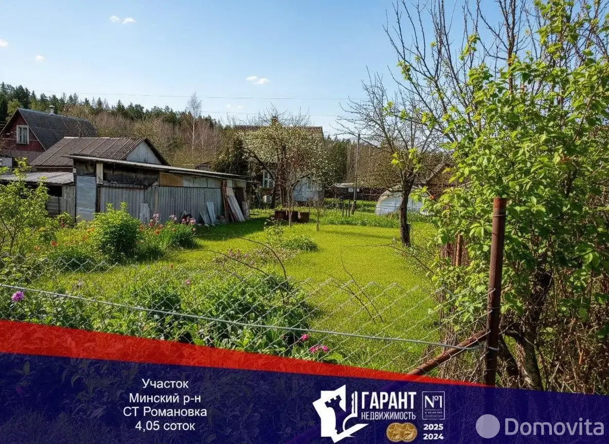 Цена продажи участка, Романовка, 
