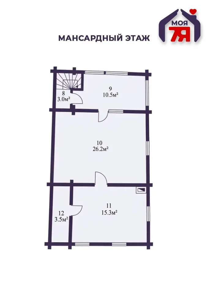 Продажа 3-этажной дачи в Энергетик-1 Минская область, 59900USD, код 185764 - фото 23