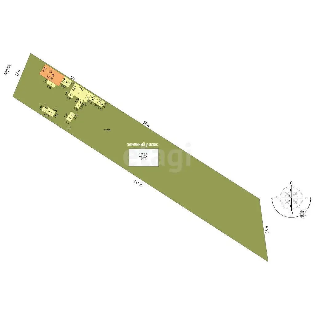 участок, Шищицы, ул. Новое Село, д. 22