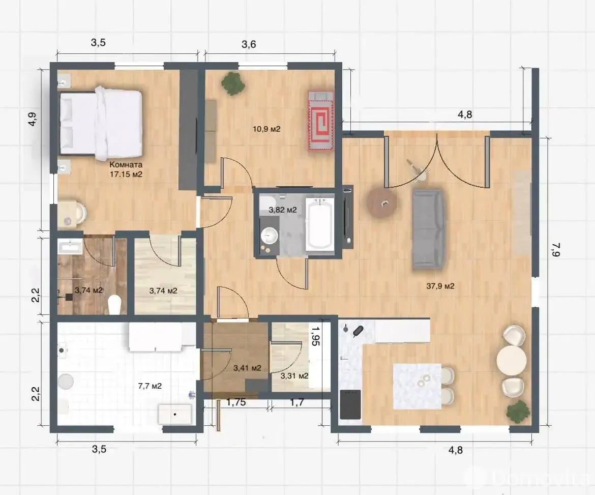 коттедж, НИВА-Ф, 