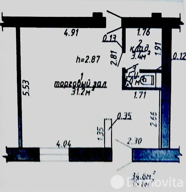 Купить офис на ул. Ленина, д. 73 в Витебске, 55000USD, код 9969 - фото 1