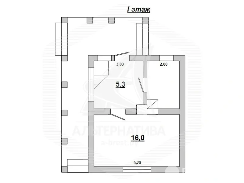 Продажа 2-этажной дачи в Крыница-11 Брестская область, 21000USD, код 183746 - фото 24