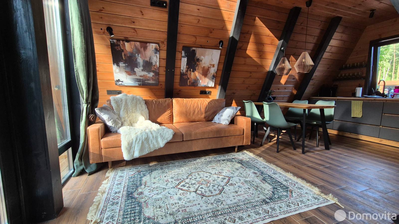 Аренда коттеджа А-frame на сутки в Нарочи , 350BYN, код 1302 - фото 1