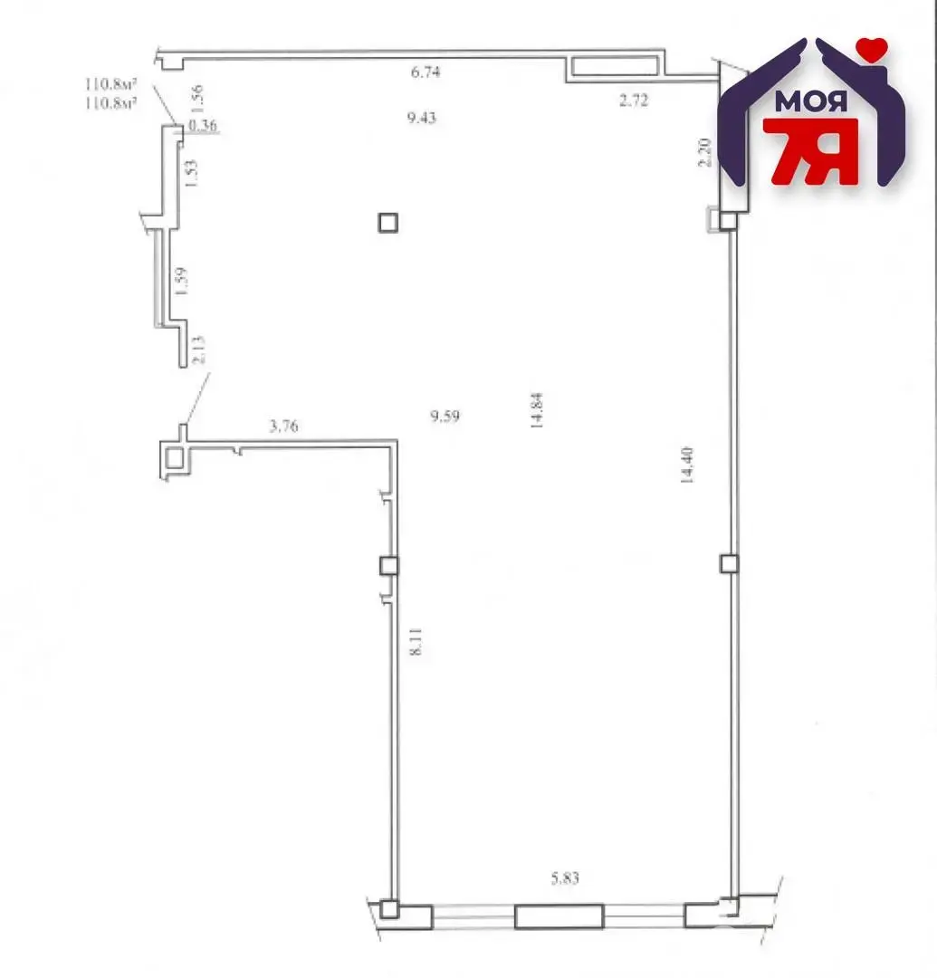 Купить офис на ул. Якуба Коласа, д. 37 в Минске, 365000BYN, код 10463 - фото 4