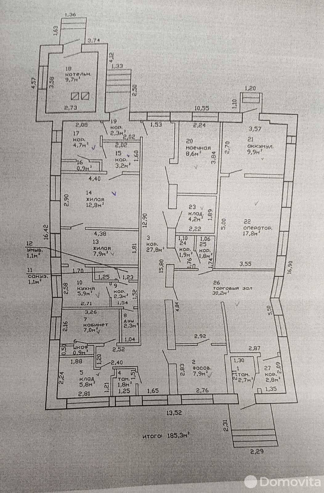 Купить помещение под сферу услуг в Телешах, ул. Набережная, д. 6А - фото 18