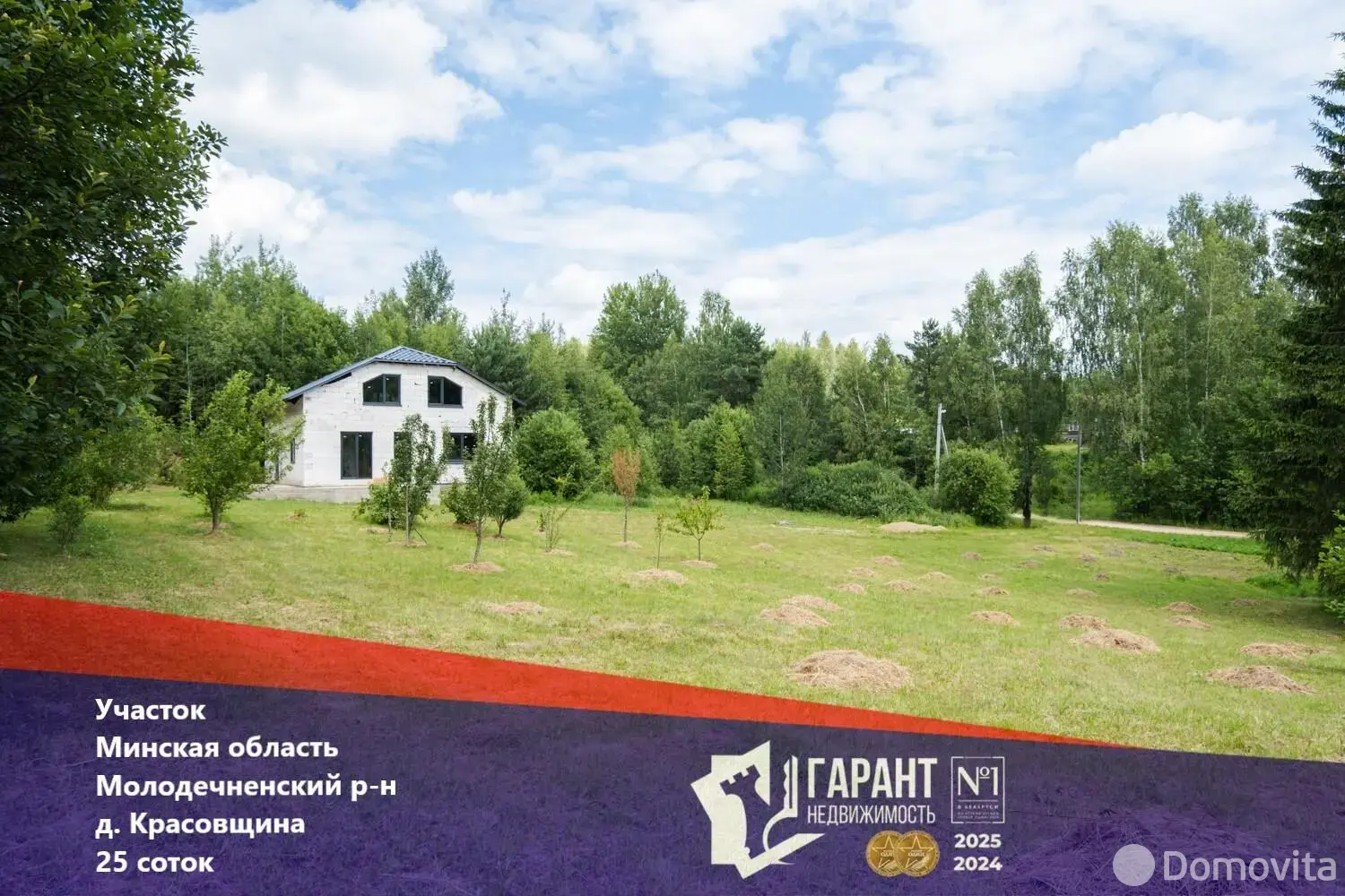 Стоимость продажи участка, Красовщина, 