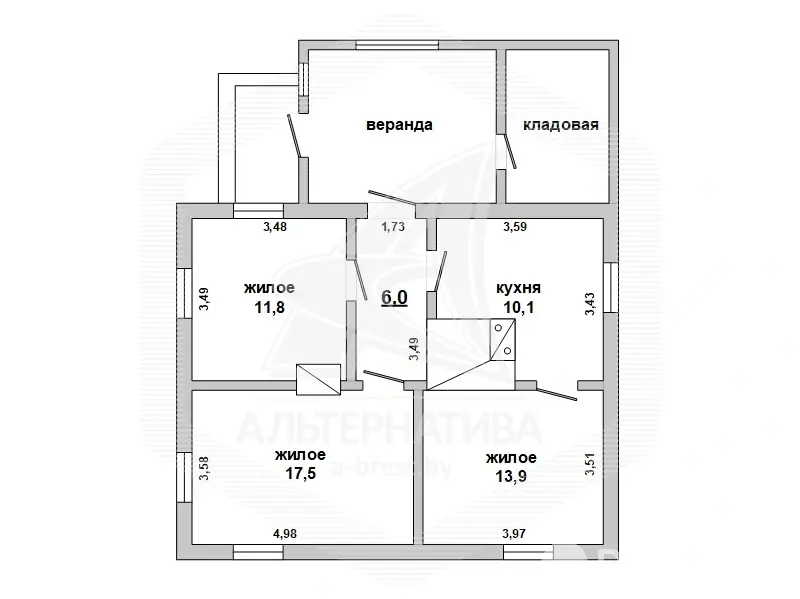 Стоимость продажи дома, Ляховцы, 