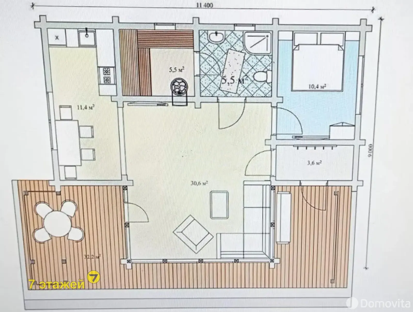 Купить 1-этажную дачу в Лесное-90 Минская область, 159900USD, код 178890 - фото 41