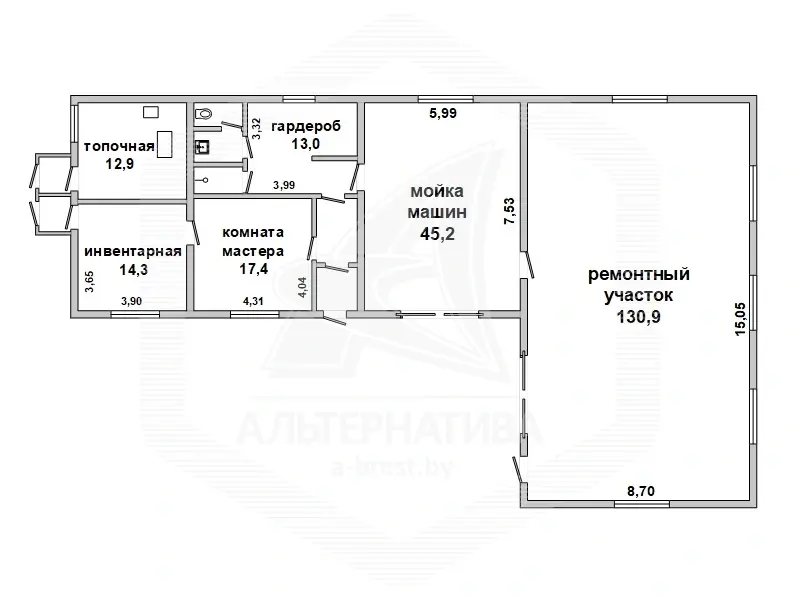 Купить помещение под сферу услуг в Бресте, - фото 11