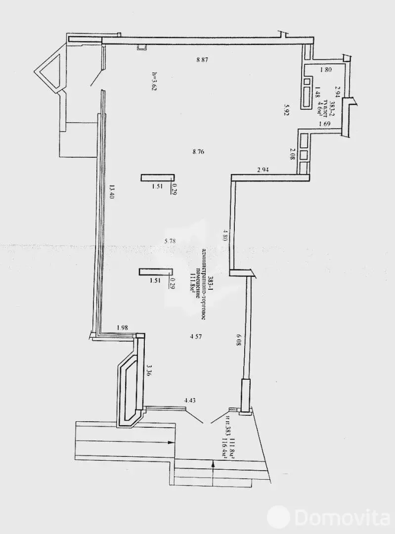 Аренда офиса на ул. Игоря Лученка, д. 15 в Минске, 2900EUR, код 16314 - фото 3
