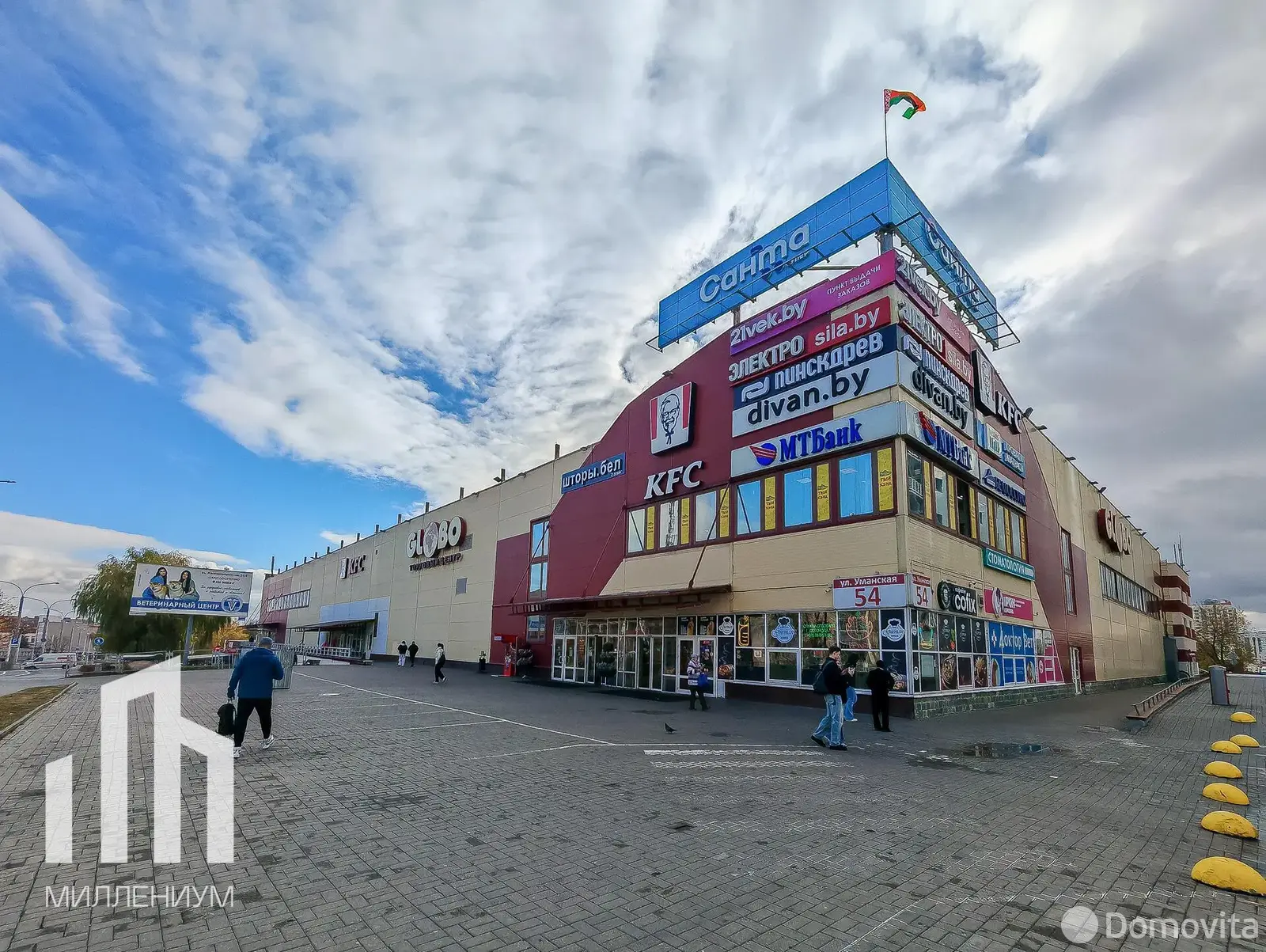 торговый объект, Минск, ул. Уманская, д. 54, стоимость продажи 136 059 р.