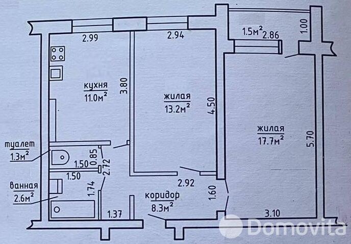 продажа квартиры, Слобода, ул. Молодежная, д. 14