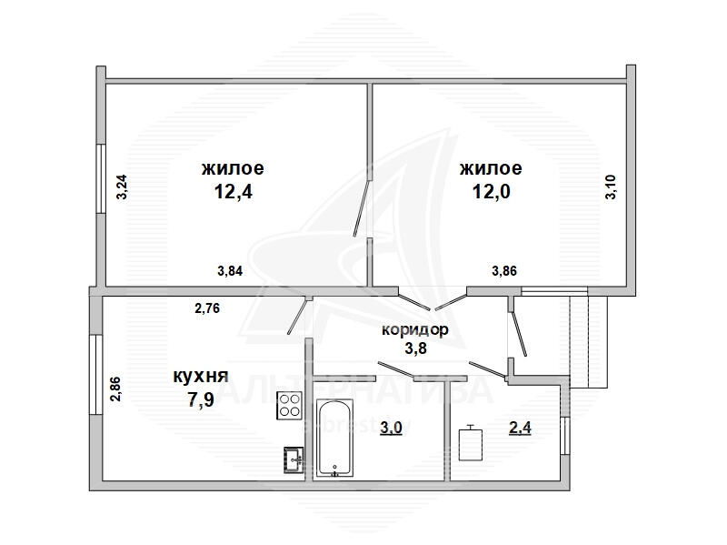 Стоимость продажи квартиры, Брест, ул. Фортечная