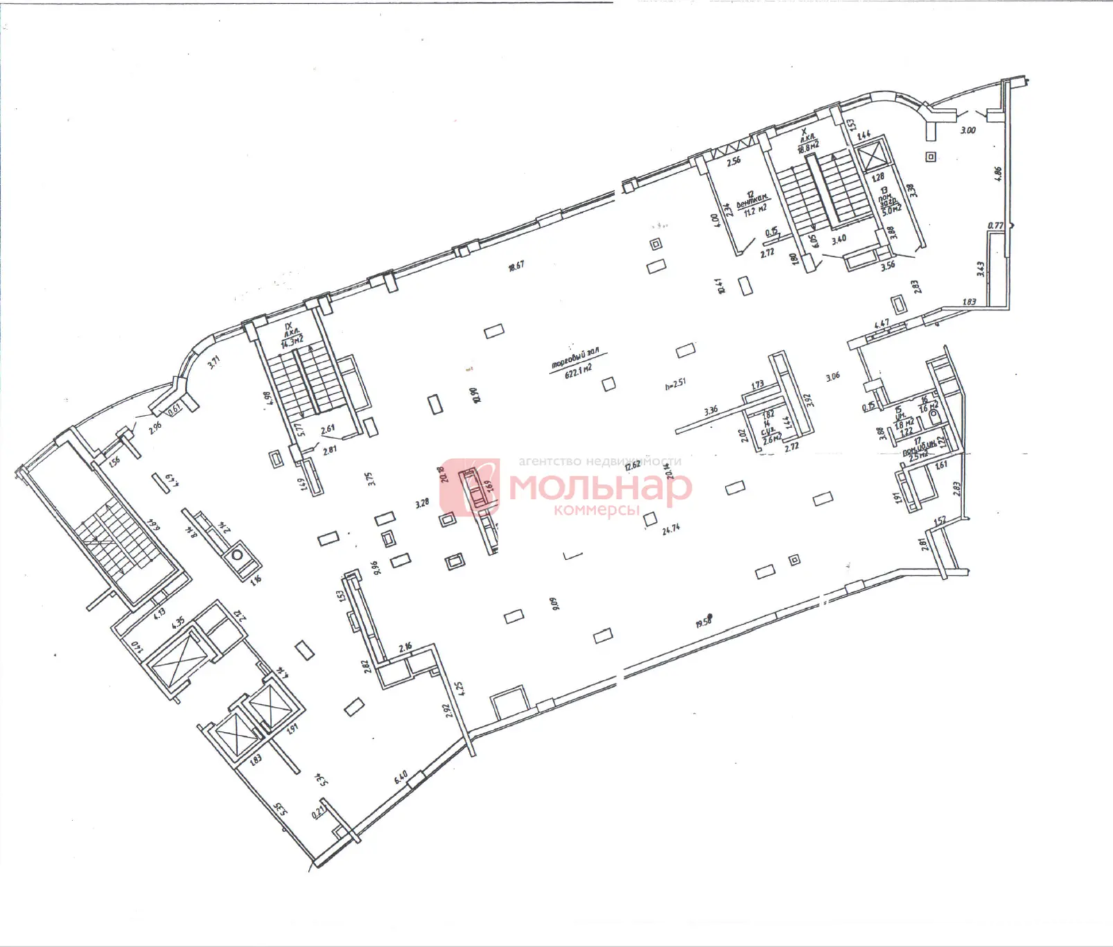 Снять торговую точку на пр-т Победителей, д. 27 в Минске, 3612EUR, код 967278 - фото 18