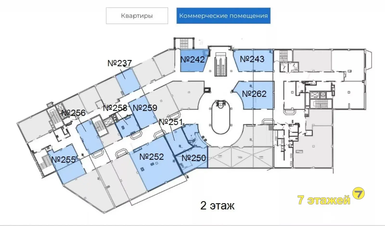 Купить торговое помещение на ул. Петра Мстиславца, д. 12 в Минске, 110160EUR, код 995413 - фото 2