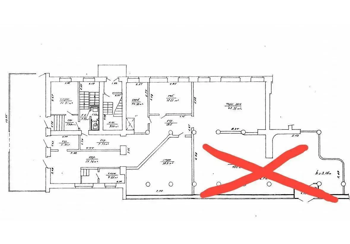 Снять офис на ул. Ольшевского, д. 13 в Минске, 2336EUR, код 15189 - фото 14