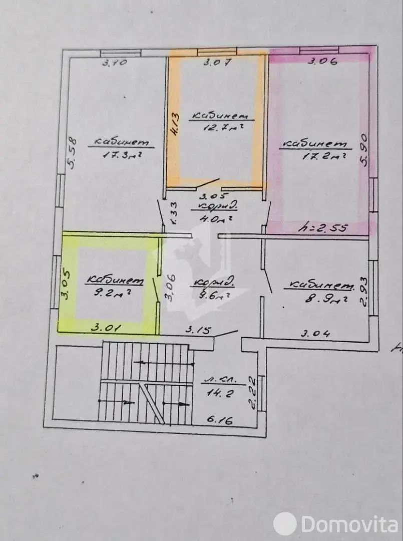 Аренда офиса на ул. Нововиленская, д. 48 в Минске, 450BYN, код 16204 - фото 11