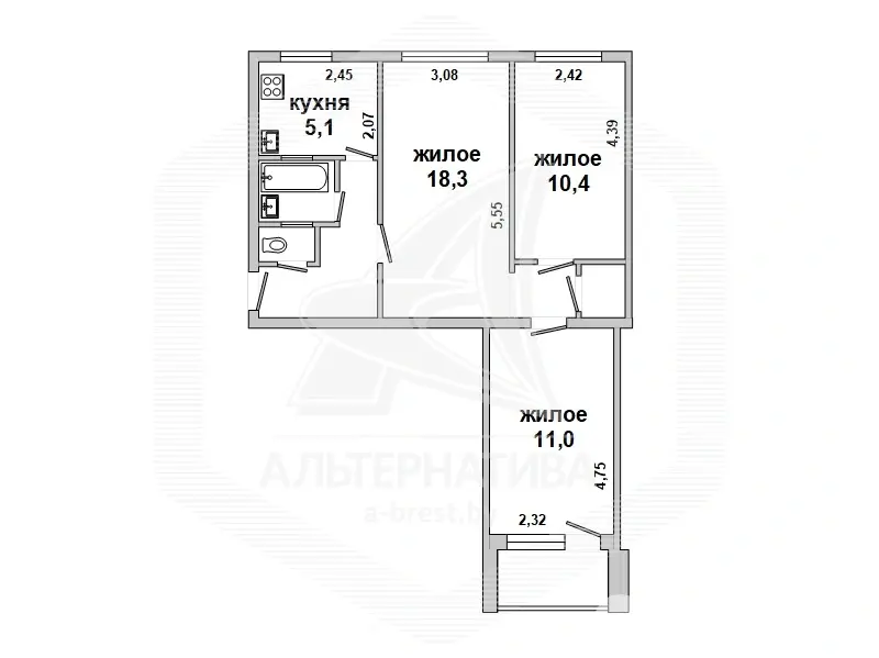 продажа торгового объекта, Брест, 
