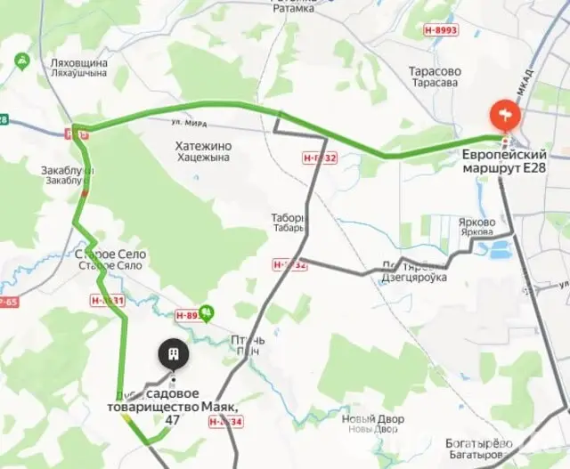 дача, Маяк Белмагистральавтотранс, 